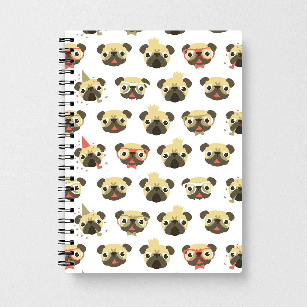 Pug Life - Pug Pattern Notebook