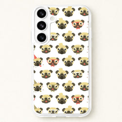 Pug Life - Pug Pattern Phone Case for Galaxy S26