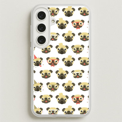 Pug Life - Pug Pattern Phone Case for Galaxy S25FE