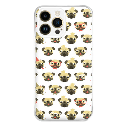 Pug Life - Pug Pattern Phone Case for iPhone 14 Pro Max