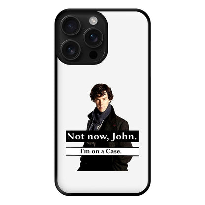 I'm on a Case Holmes Pun Phone Case for iPhone 16 Pro Max