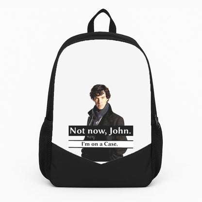 I'm on a Case Holmes Pun Backpack
