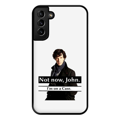 I'm on a Case Holmes Pun Phone Case for Galaxy S21 Plus