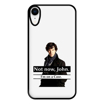 I'm on a Case Holmes Pun Phone Case for iPhone XR