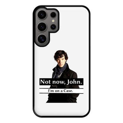 I'm on a Case Holmes Pun Phone Case for Galaxy S24 Ultra