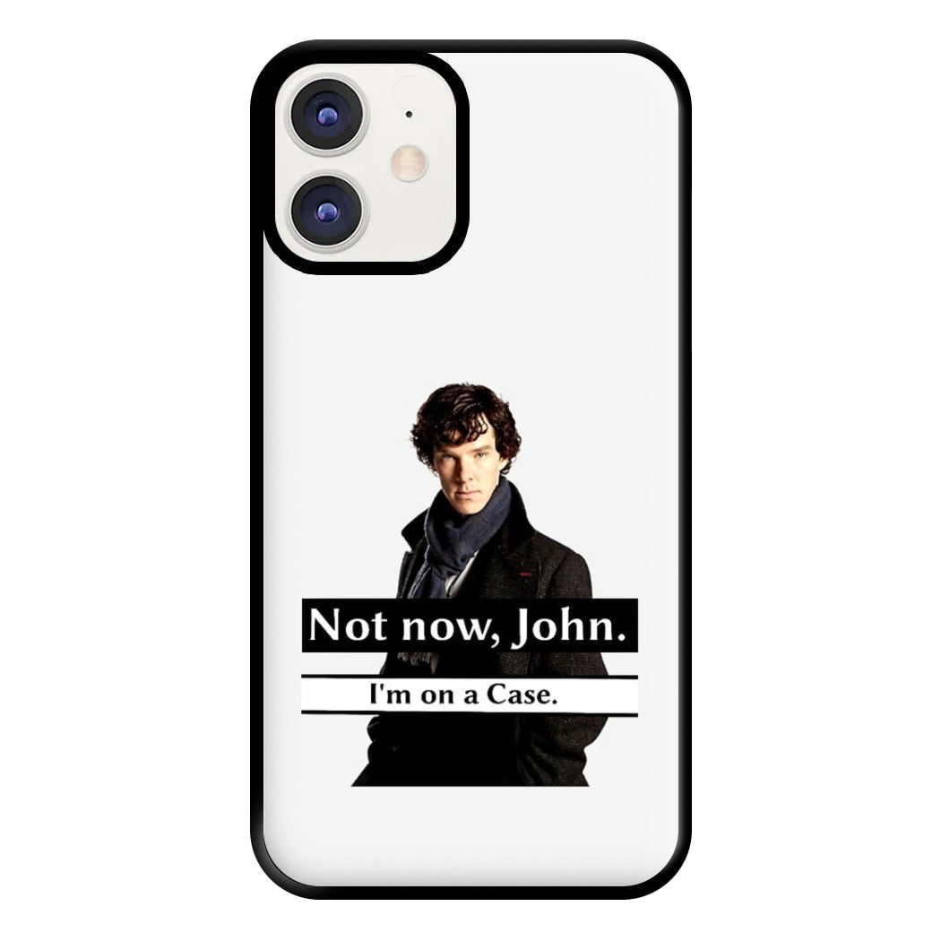 I'm on a Case Holmes Pun Phone Case for iPhone 11