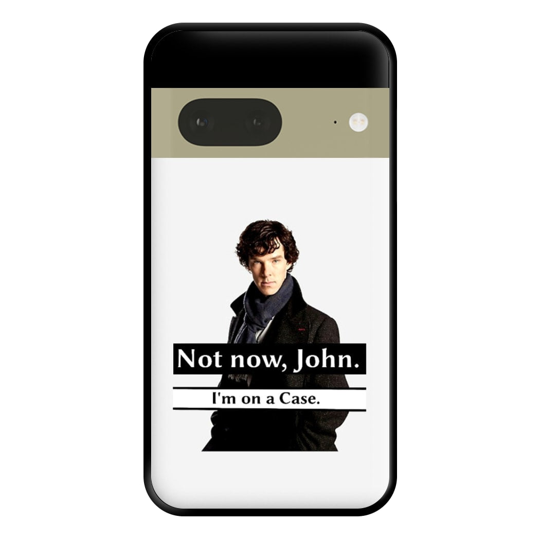 I'm on a Case Holmes Pun Phone Case for Google Pixel 7a