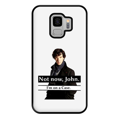 I'm on a Case Holmes Pun Phone Case for Galaxy S9 Plus