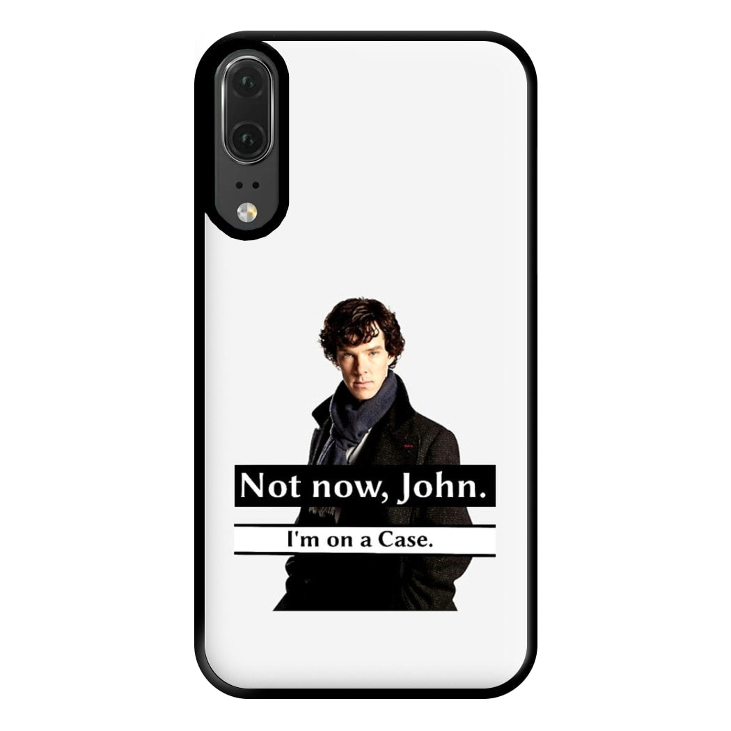 I'm on a Case Holmes Pun Phone Case for Huawei P20