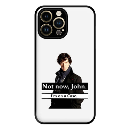 I'm on a Case Holmes Pun Phone Case for iPhone 14 Pro Max