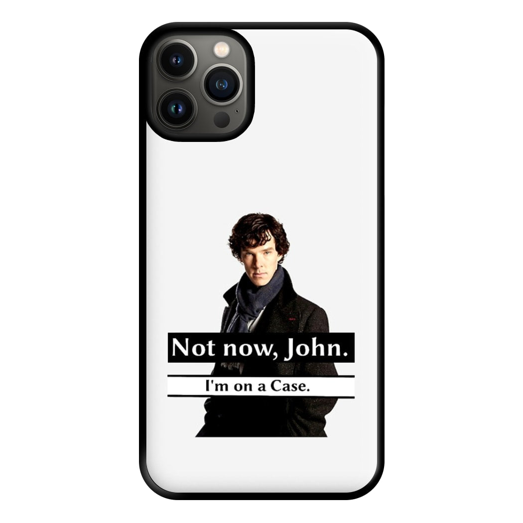 I'm on a Case Holmes Pun Phone Case for iPhone 13