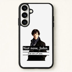 I'm on a Case Holmes Pun Phone Case for Galaxy S26