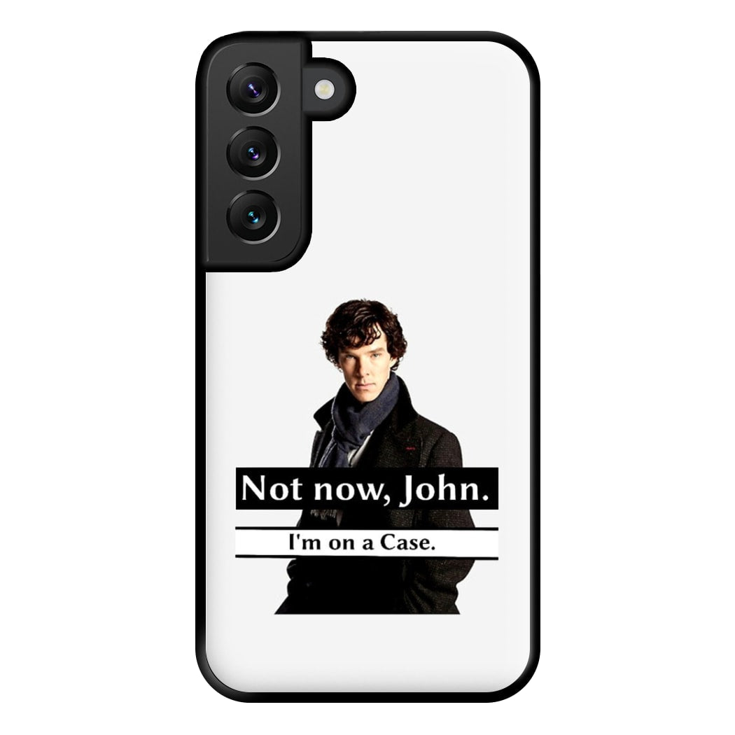 I'm on a Case Holmes Pun Phone Case for Galaxy S22 Plus