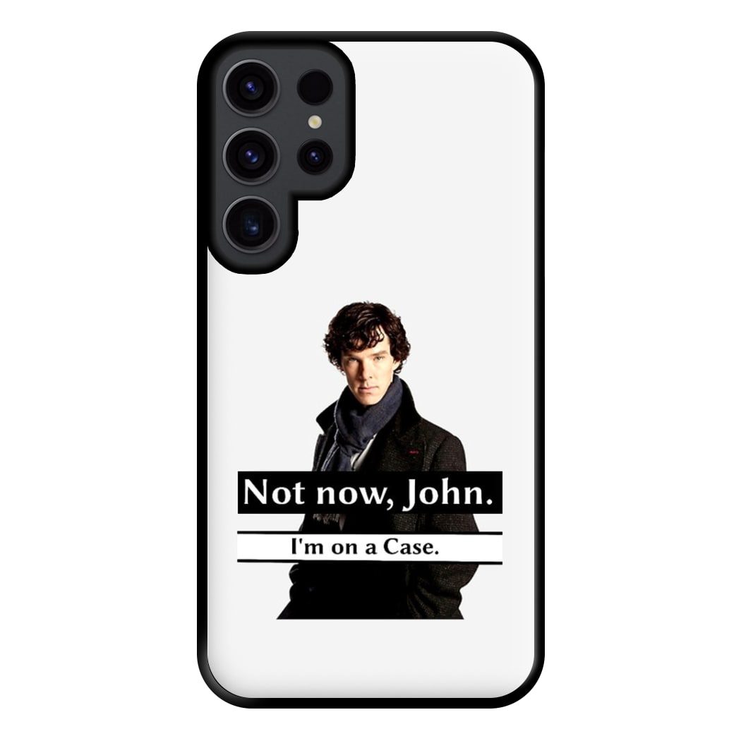 I'm on a Case Holmes Pun Phone Case for Galaxy S23 Ultra