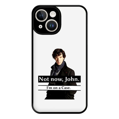 I'm on a Case Holmes Pun Phone Case for iPhone 14