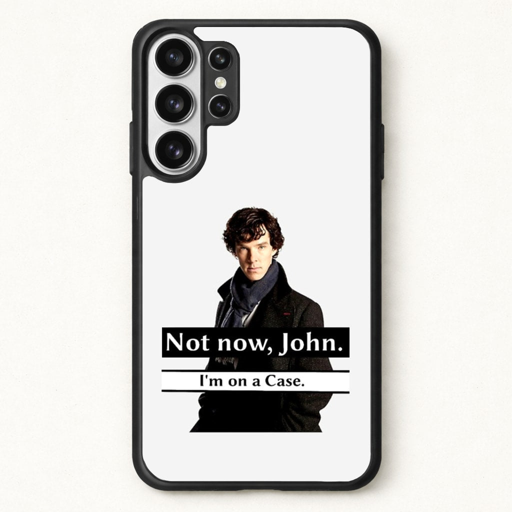 I'm on a Case Holmes Pun Phone Case for Galaxy S26 Ultra