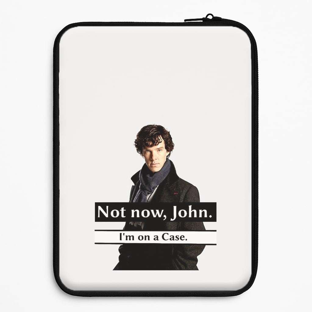 I'm on a Case Holmes Pun Laptop Sleeve
