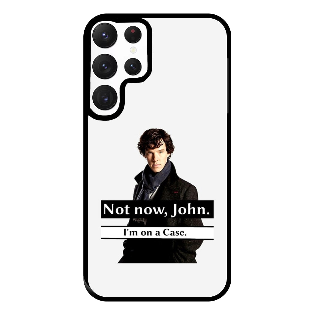 I'm on a Case Holmes Pun Phone Case for Galaxy S22 Ultra