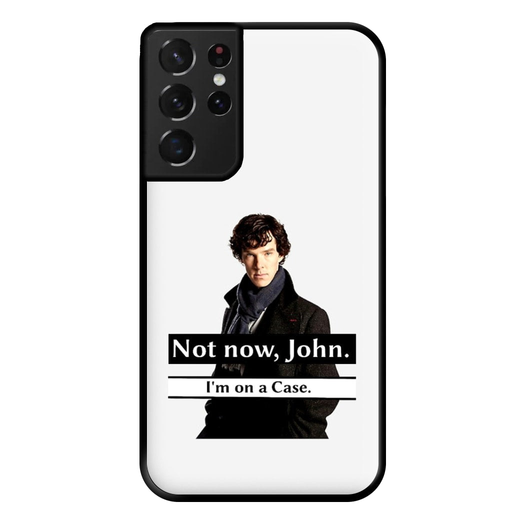 I'm on a Case Holmes Pun Phone Case for Galaxy S21 Ultra