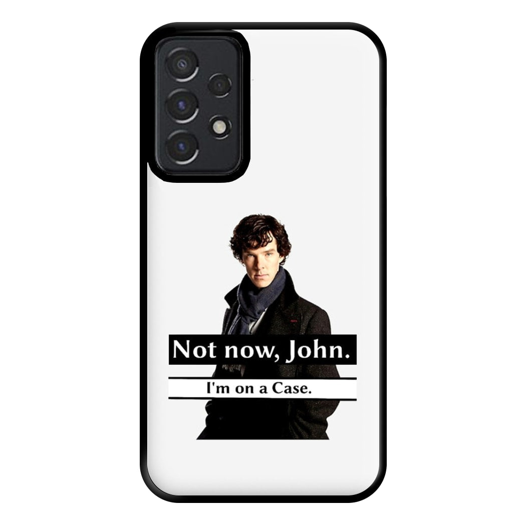 I'm on a Case Holmes Pun Phone Case for Galaxy A52 / A52s