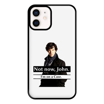 I'm on a Case Holmes Pun Phone Case for iPhone 13 Mini