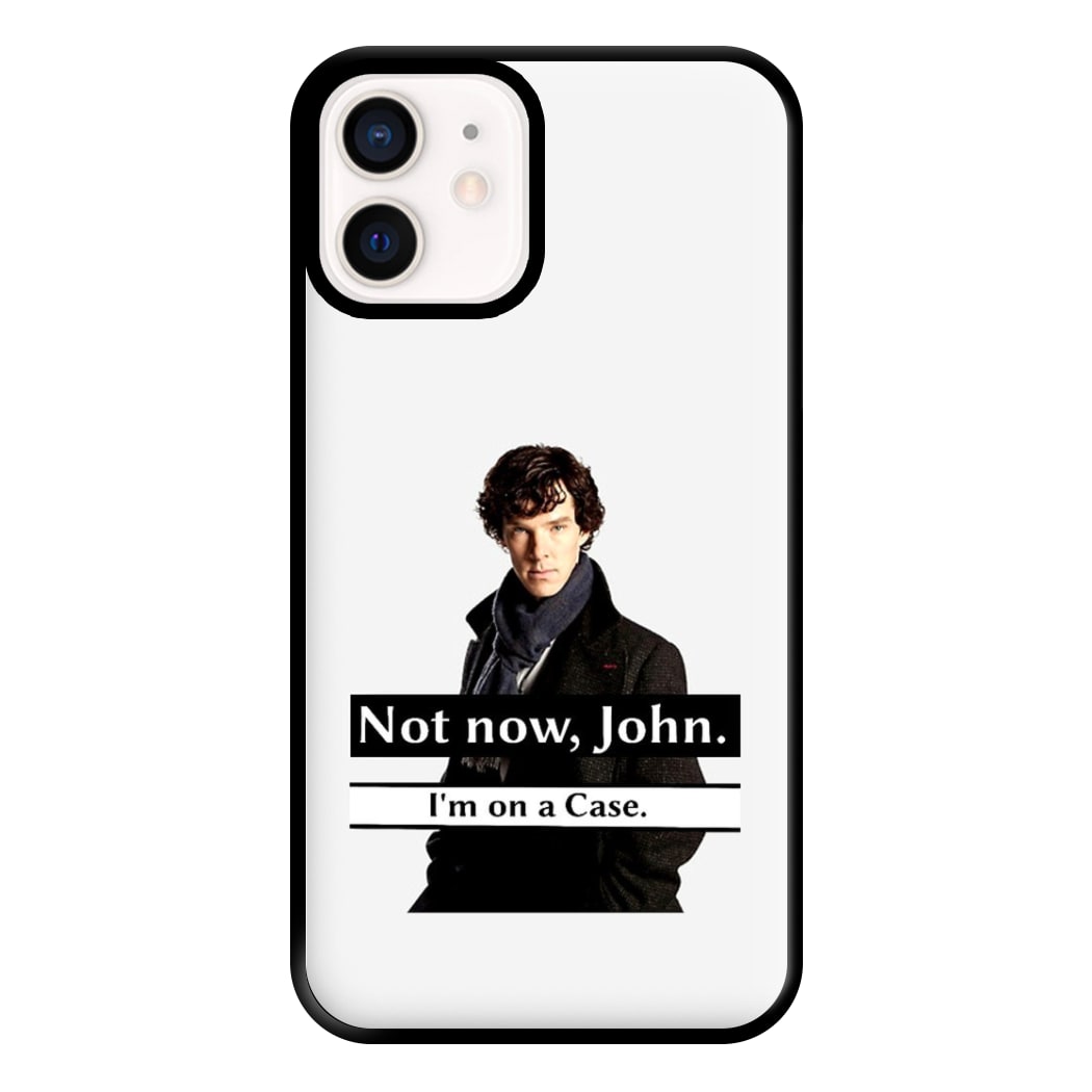 I'm on a Case Holmes Pun Phone Case for iPhone 12 Mini