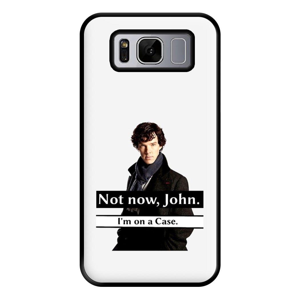 I'm on a Case Holmes Pun Phone Case for Galaxy S8 Plus