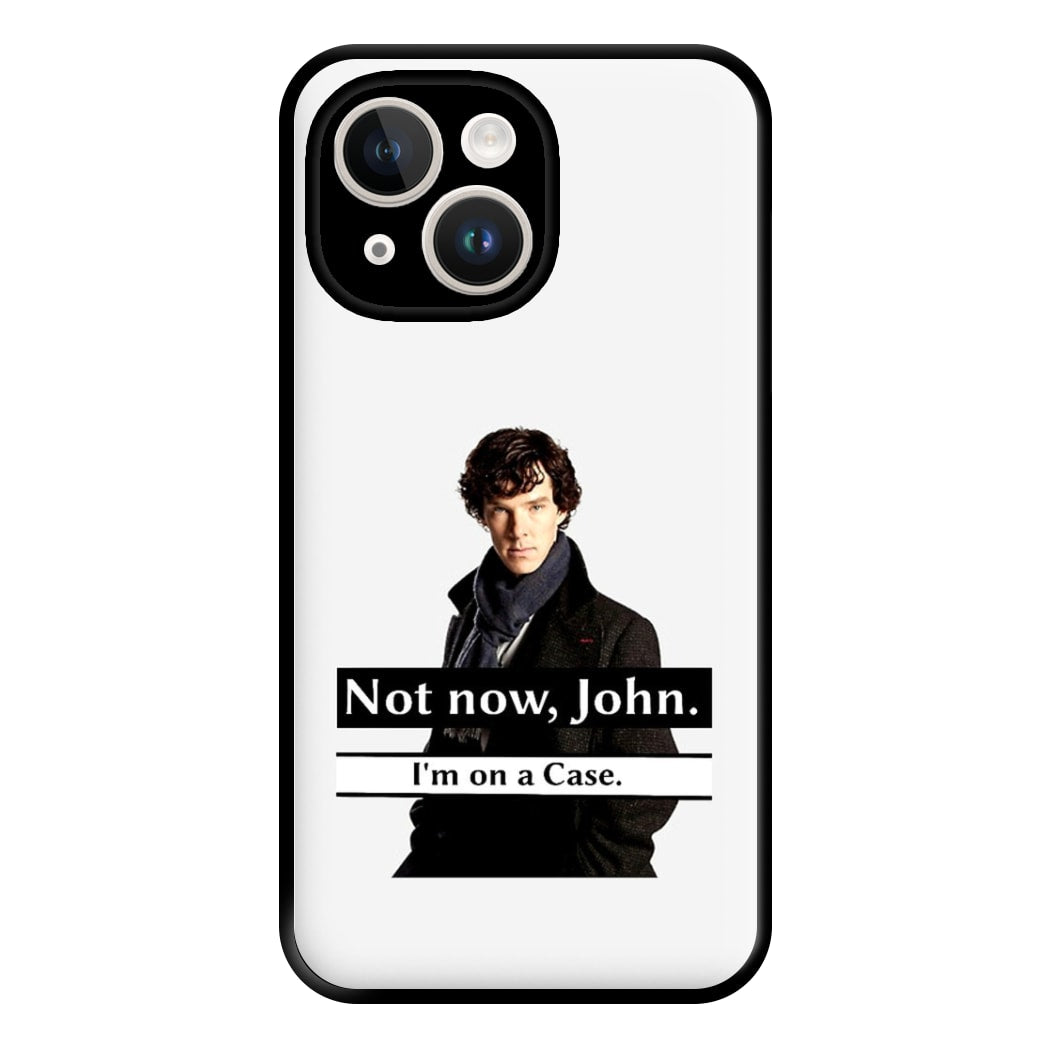 I'm on a Case Holmes Pun Phone Case for iPhone 14 Plus