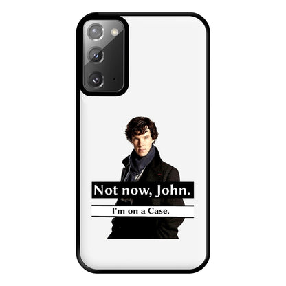 I'm on a Case Holmes Pun Phone Case for Galaxy Note 20 Ultra