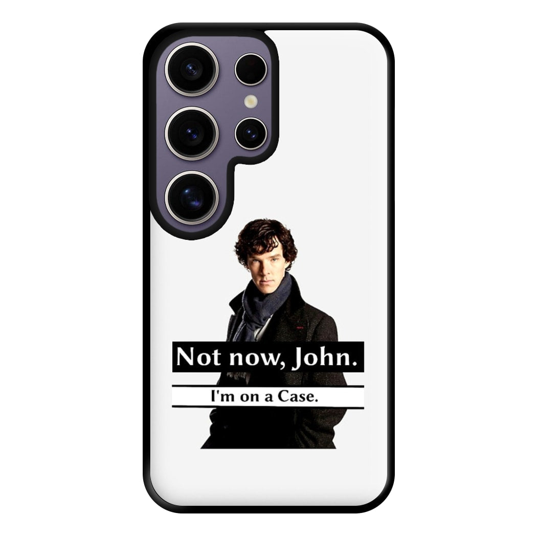 I'm on a Case Holmes Pun Phone Case for Galaxy S25 Ultra