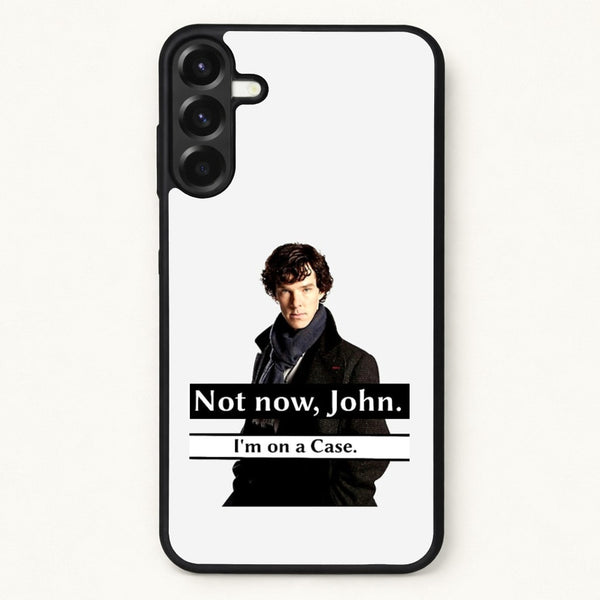 I'm on a Case Holmes Pun Phone Case for Galaxy A57