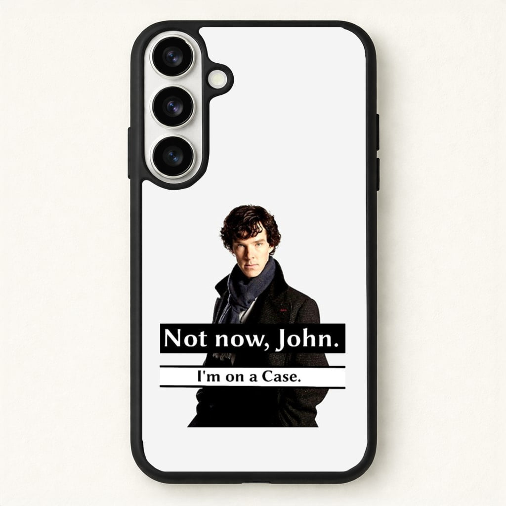 I'm on a Case Holmes Pun Phone Case for Galaxy S26 Plus