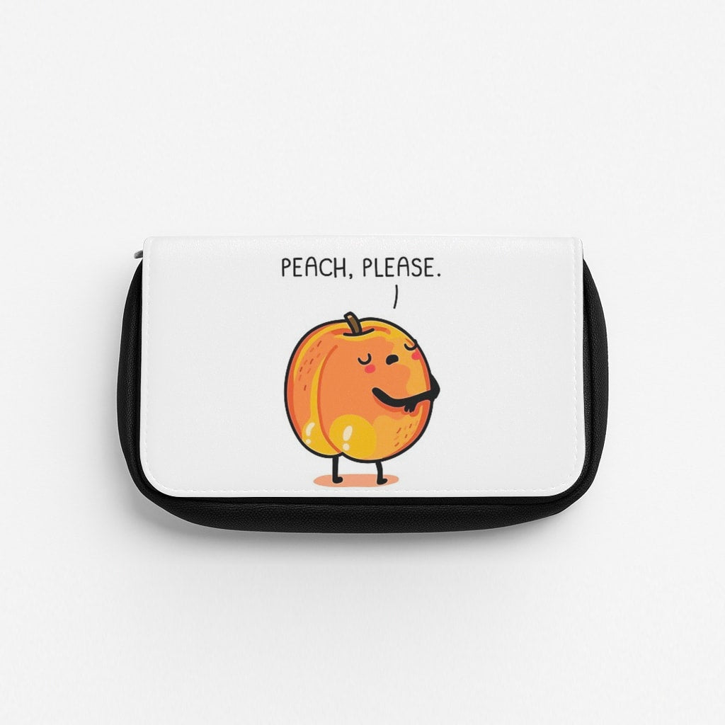 Peach, Please - Funny Pun Pencil Case