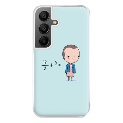 Eleven - Funny Stranger Pun Phone Case for Galaxy A55