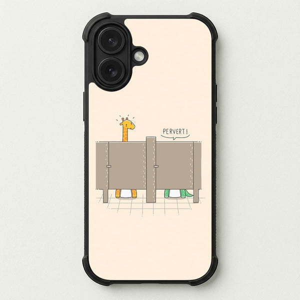Pervert - Funny Pun Phone Case — Bumper case