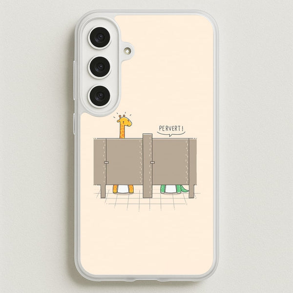 Pervert - Funny Pun Phone Case for Galaxy S25FE