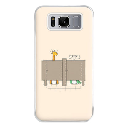 Pervert  - Funny Pun Phone Case for Galaxy S8 Plus