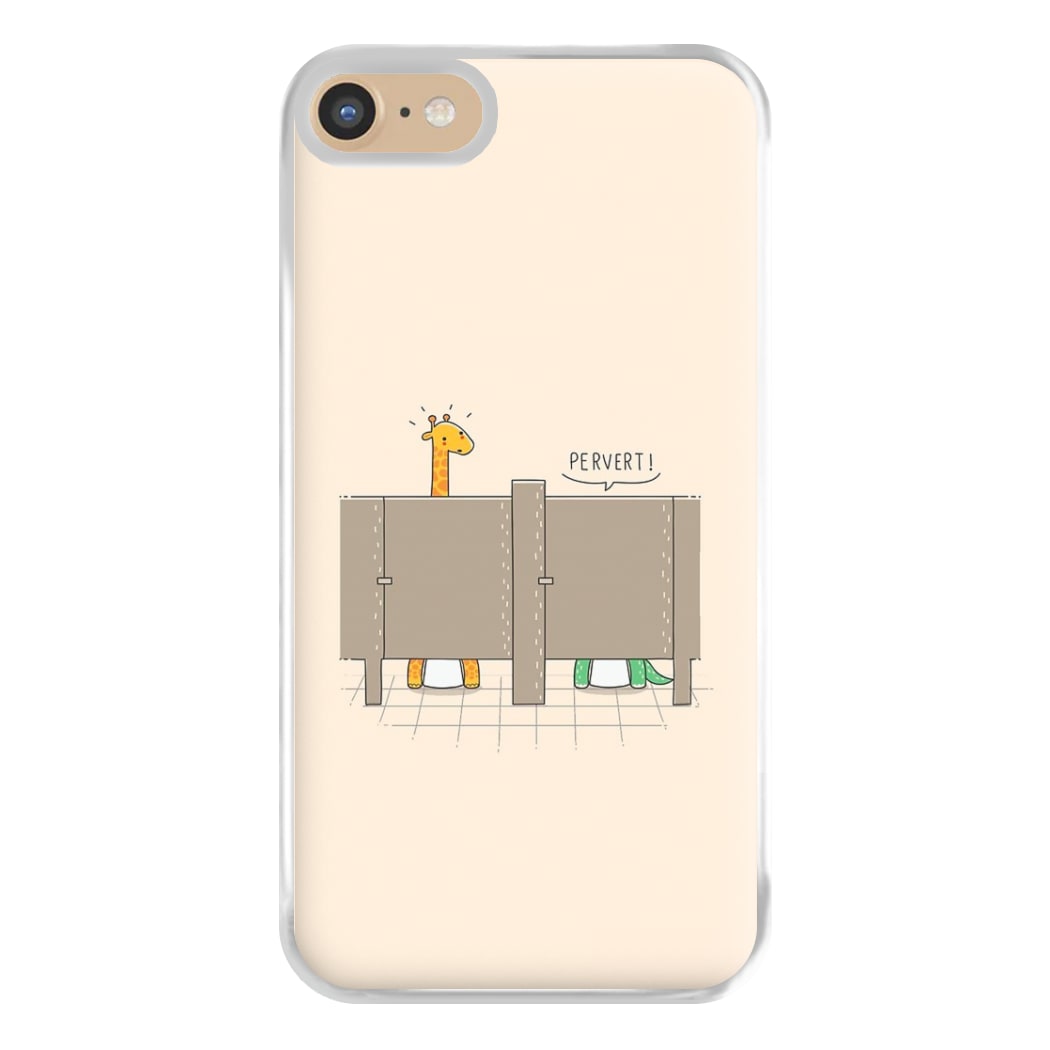 Pervert  - Funny Pun Phone Case for iPhone 6 / 7 / 8 / SE