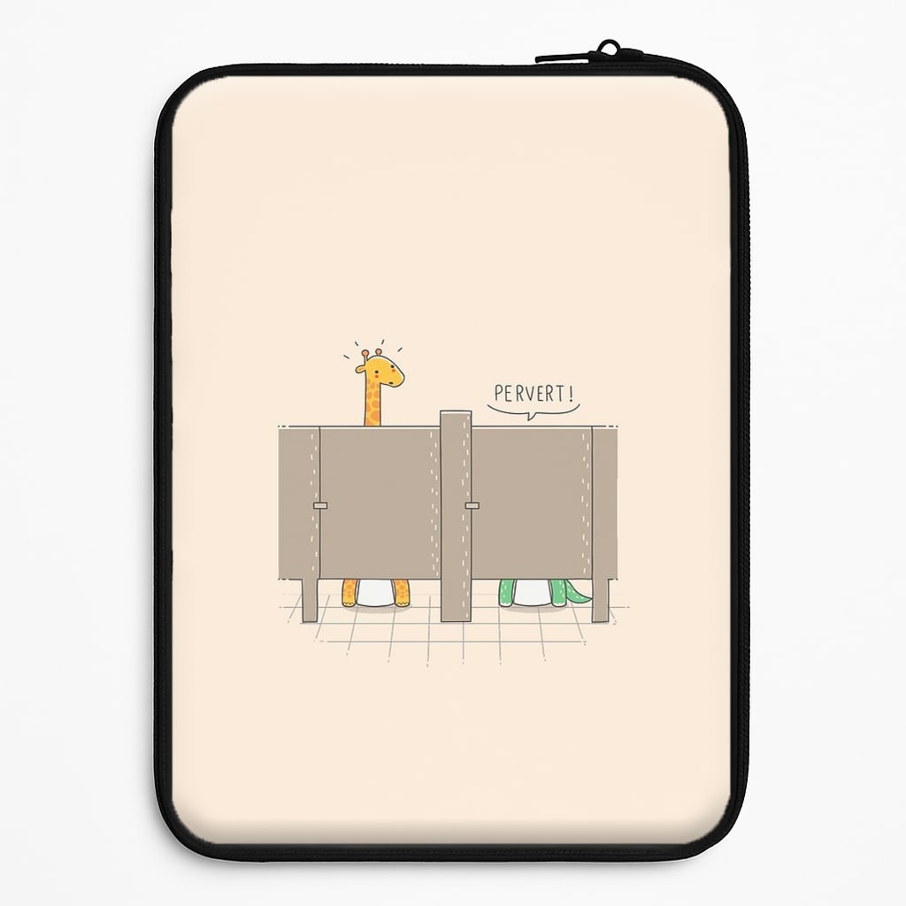 Pervert  - Funny Pun Laptop Sleeve