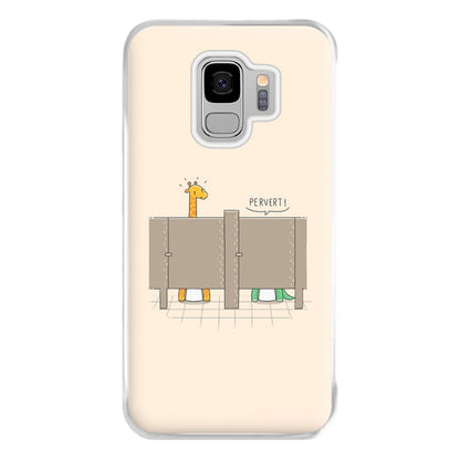 Pervert  - Funny Pun Phone Case for Galaxy S9 Plus