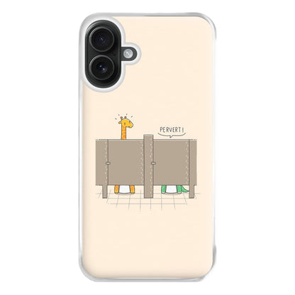 Pervert  - Funny Pun Phone Case for iPhone 16 Plus