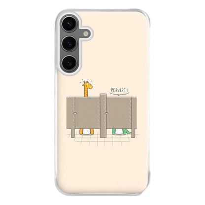 Pervert  - Funny Pun Phone Case for Galaxy S24FE