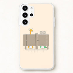 Pervert - Funny Pun Phone Case for Galaxy S26 Ultra