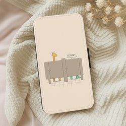 Pervert  - Funny Pun Flip Wallet Phone Case