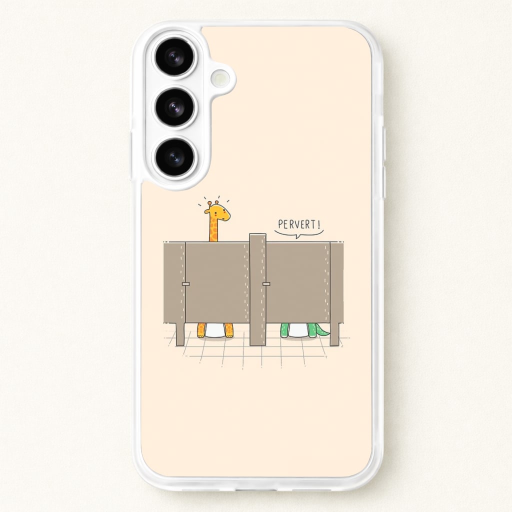 Pervert - Funny Pun Phone Case for Galaxy S26 Plus