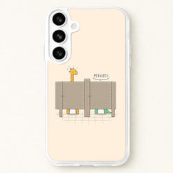 Pervert - Funny Pun Phone Case for Galaxy S26 Plus