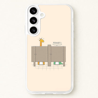 Pervert - Funny Pun Phone Case for Galaxy S26