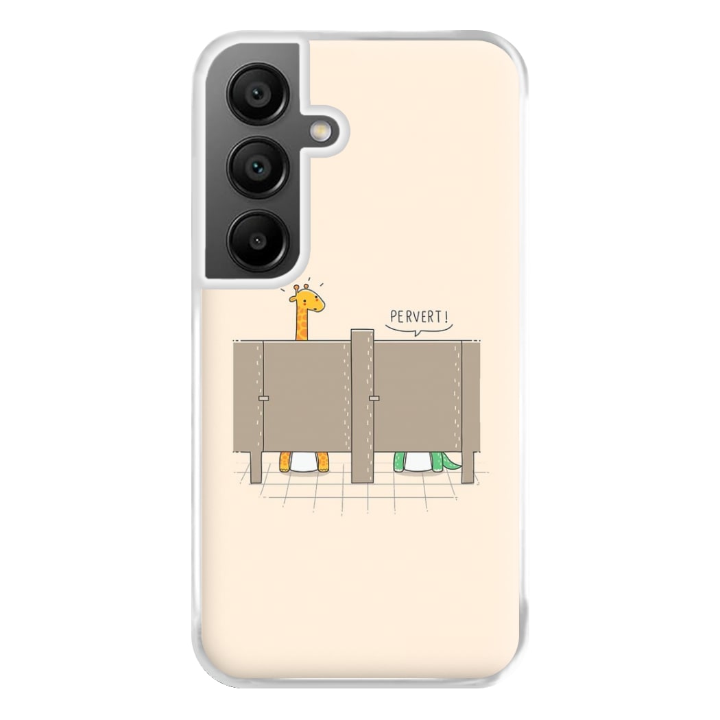 Pervert  - Funny Pun Phone Case for Galaxy A55