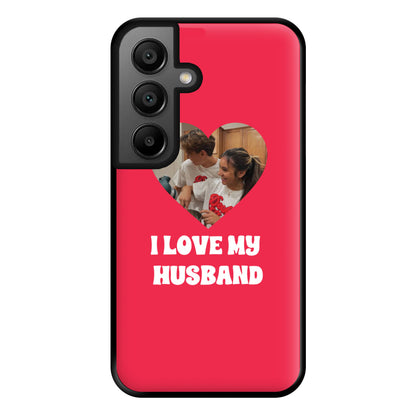 I Love My Husband - Personalised Couples Phone Case for Google Pixel 8