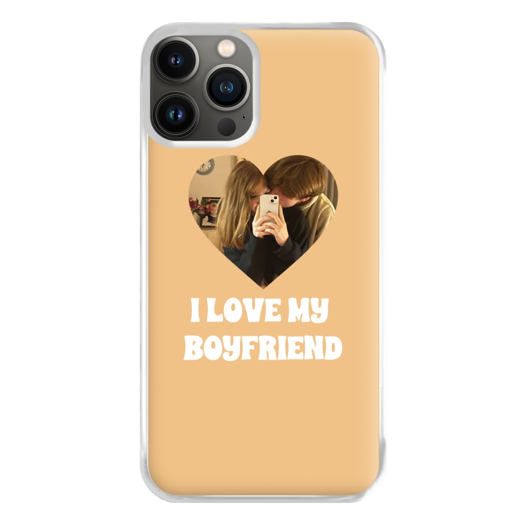 I Love My Boyfriend - Personalised Couples Phone Case for iPhone 11 Pro Max